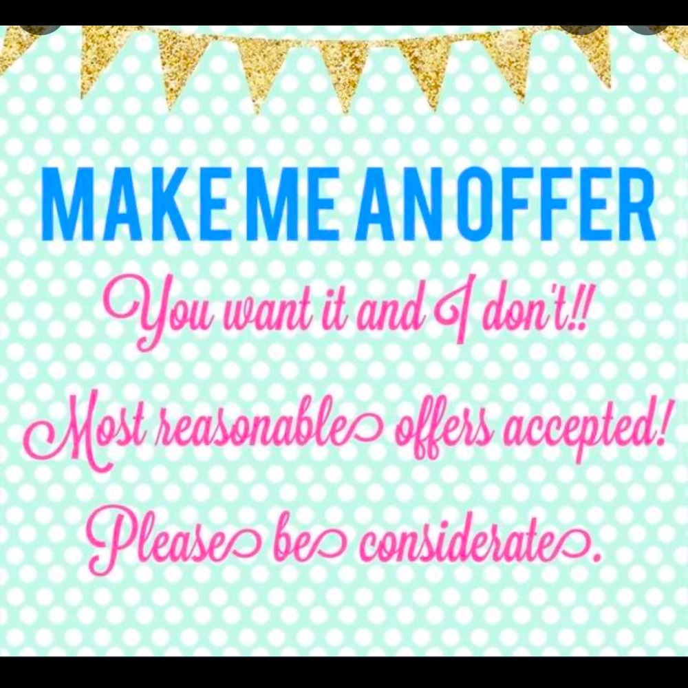 Open to all offers! Cleaning outtttt & need to get rid of some things 😊